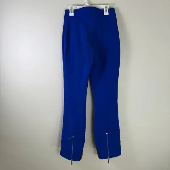 Vintage Obermeyer Skiwear blue wool blend gorpcore snow pants womens Medium - Picture 4 of 11